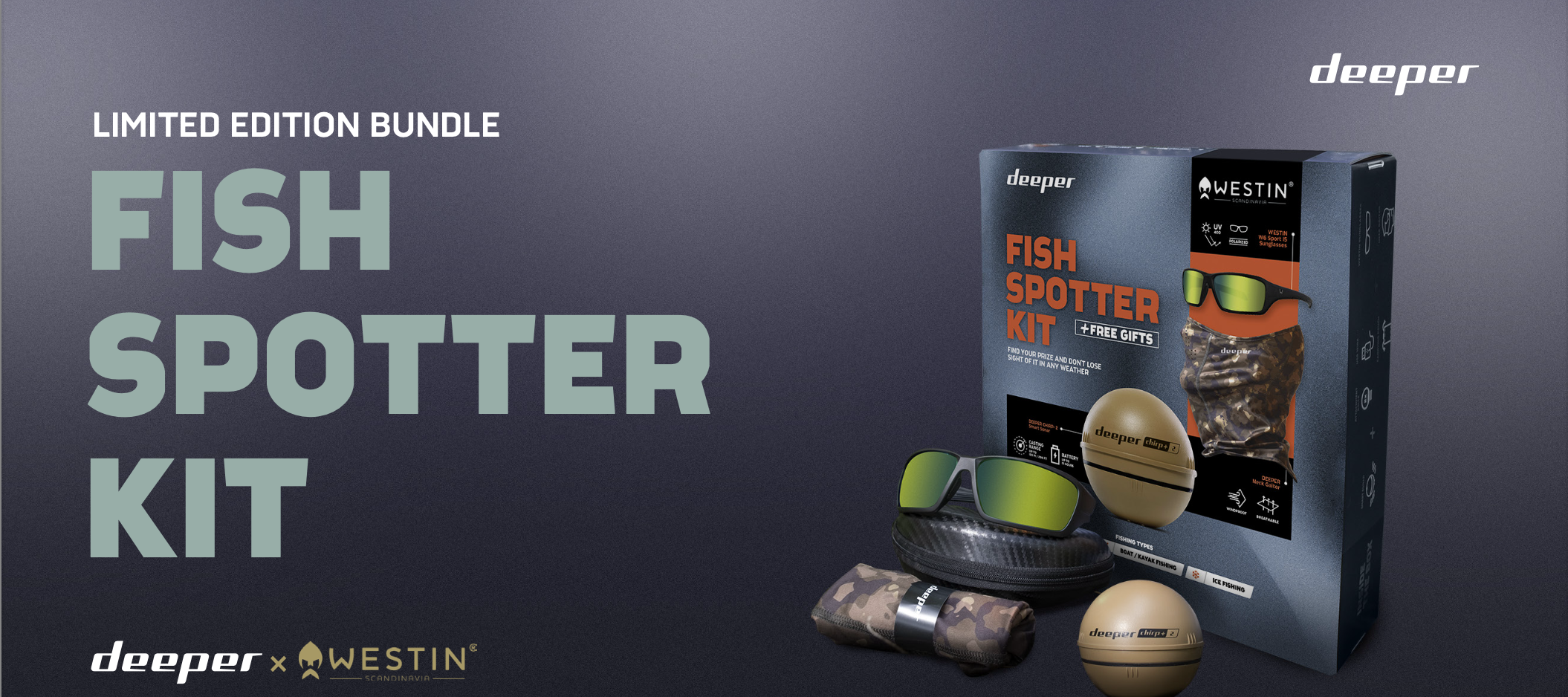 SONAR Deeper Fish Spotter Kit